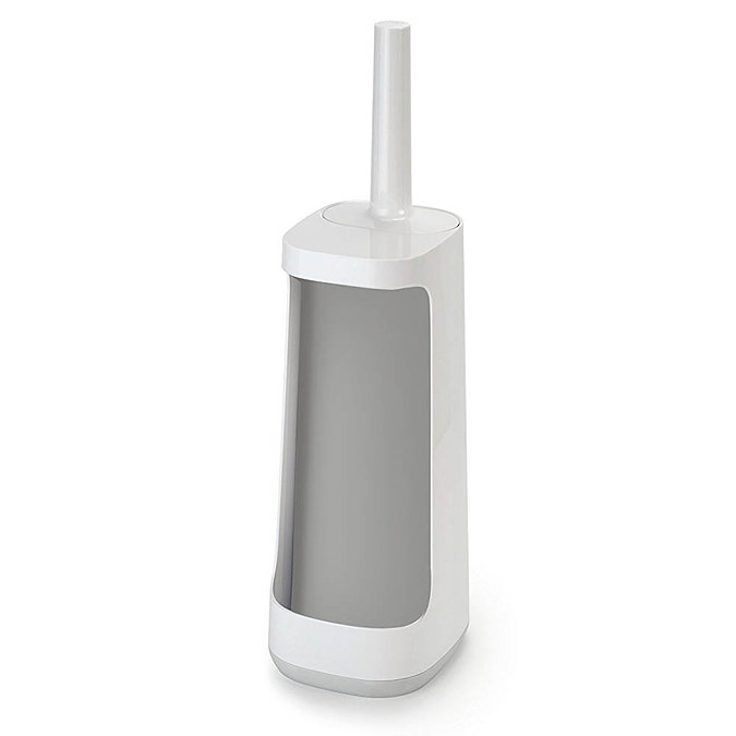 Joseph Joseph Flex Plus Smart Toilet Brush & Holder with Storage Caddy - White/Grey - 70516  Feature