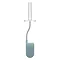 Joseph Joseph Flex Smart Toilet Brush & Holder - White/Blue - 70506  Feature Large Image