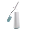 Joseph Joseph Flex Smart Toilet Brush & Holder - White/Blue - 70506 Large Image