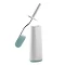 Joseph Joseph Flex Smart Toilet Brush & Holder - White/Blue - 70506 Large Image