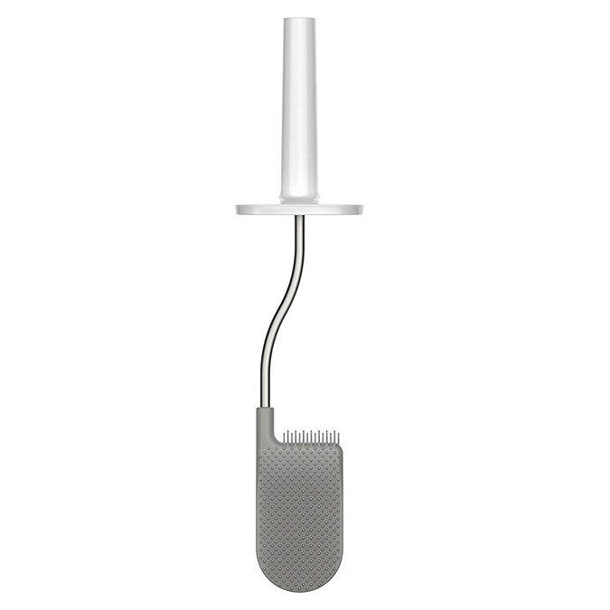 Joseph Joseph Flex Smart Toilet Brush & Holder - White/Grey - 70515  Feature Large Image