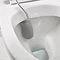 Joseph Joseph Flex Smart Toilet Brush & Holder - White/Grey - 70515  In Bathroom Large Image
