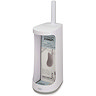Joseph Joseph Flex Store Toilet Brush with Extra-large Caddy - Grey/White - 70537  Profile Large Ima