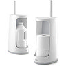 Joseph Joseph Flex Store Toilet Brush with Extra-large Caddy - Grey/White - 70537  Feature Large Ima