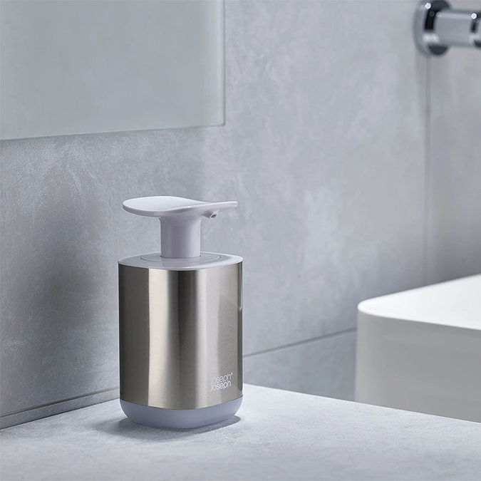 Joseph Joseph Presto Steel Hygienic Soap Dispenser - 70532  Standard Large Image