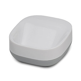 Joseph Joseph Slim Compact Soap Dish - White/Grey - 70511 Large Image