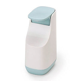 Joseph Joseph Slim Compact Soap Dispenser - White/Blue - 70503 Medium Image