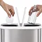 Joseph Joseph Split 6L Stainless Steel Bathroom Recycling Bin - 70520  Profile Large Image