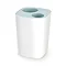 Joseph Joseph Split Bathroom Waste Separation Bin - White/Blue - 70505 Large Image