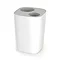 Joseph Joseph Split Bathroom Waste Separation Bin - White/Grey - 70514 Large Image