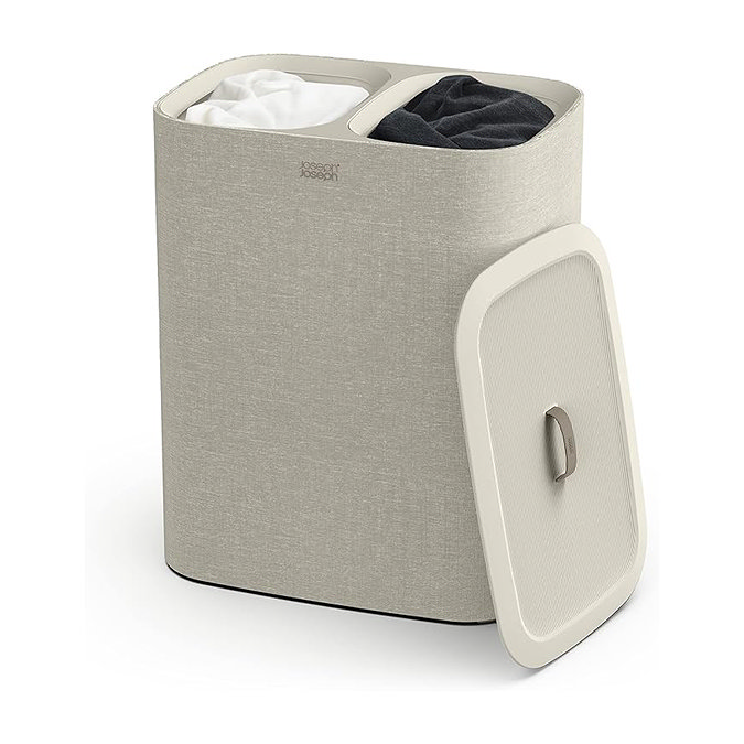 Joseph Joseph Tota 90L Laundry Separation Basket - Ecru