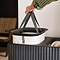 Joseph Joseph Tota Luxe 90L Laundry Separation Basket - Black