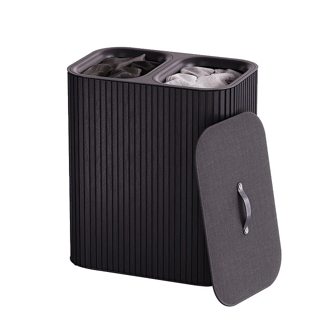 Joseph Joseph Tota Luxe 90L Laundry Separation Basket - Black