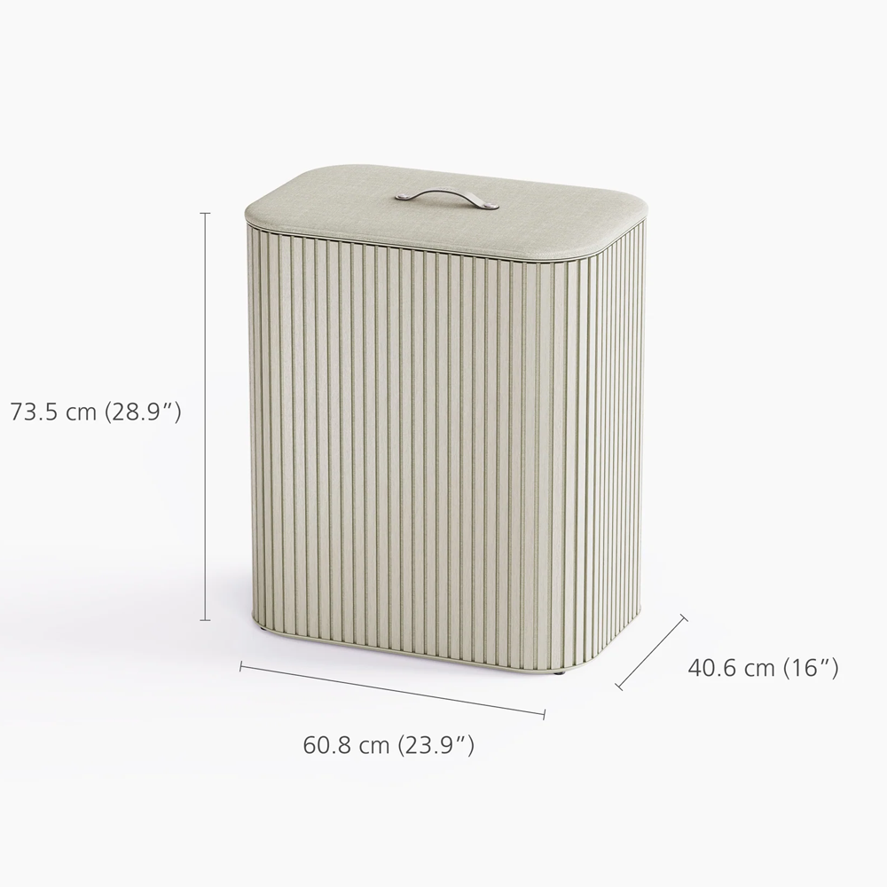 Joseph Joseph Tota Luxe 90L Laundry Separation Basket - Ecru