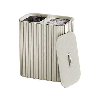 Joseph Joseph Tota Luxe 90L Laundry Separation Basket - Ecru