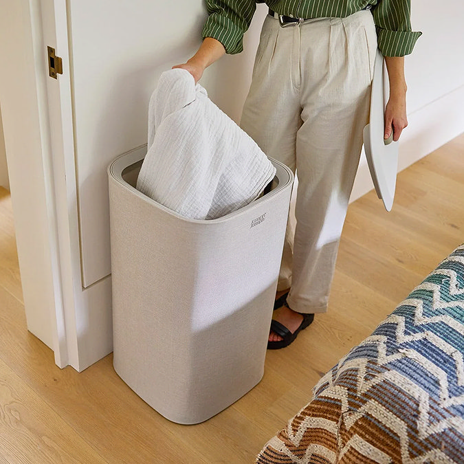 Joseph Joseph Tota One 60L Laundry Basket - Ecru