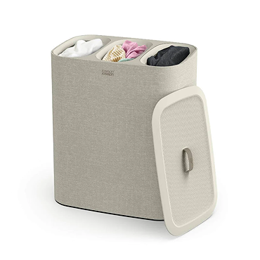 Joseph Joseph Tota Trio 90L Laundry Separation Basket - Ecru