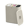 Joseph Joseph Tota Trio 90L Laundry Separation Basket - Ecru