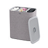 Joseph Joseph Tota Trio 90L Laundry Separation Basket - Grey