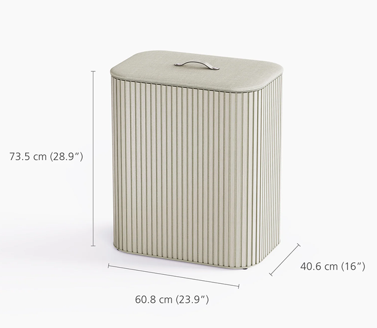 Joseph Joseph Tota Trio Luxe 90L Laundry Basket – Ecru