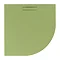 JT Evolved 25mm Quadrant Shower Tray - Sage Green Large Image