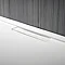 JT Evolved 25mm Rectangular Shower Tray - Gloss White  Profile Large Image