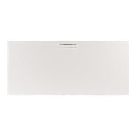 JT Evolved 25mm Rectangular Shower Tray - Matt White Large Image