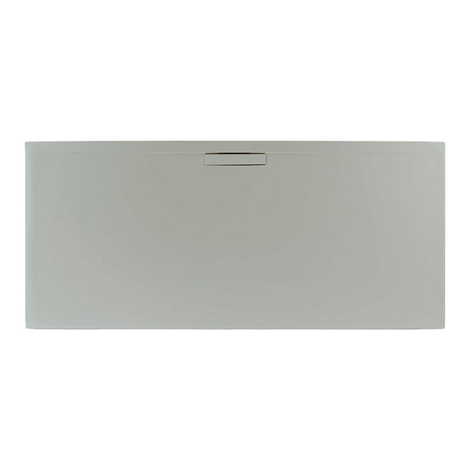 JT Evolved 25mm Rectangular Shower Tray - Mistral Grey Large Image