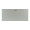 JT Evolved 25mm Rectangular Shower Tray - Mistral Grey Large Image