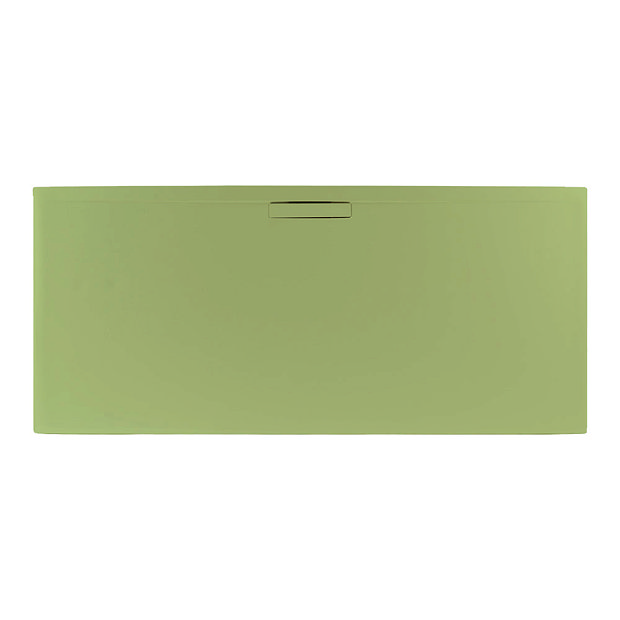JT Evolved 25mm Rectangular Shower Tray Sage Green