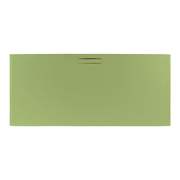 JT Evolved 25mm Rectangular Shower Tray - Sage Green  Profile Large Image