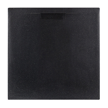 JT Evolved 25mm Square Shower Tray - Astro Black  Profile Large Image
