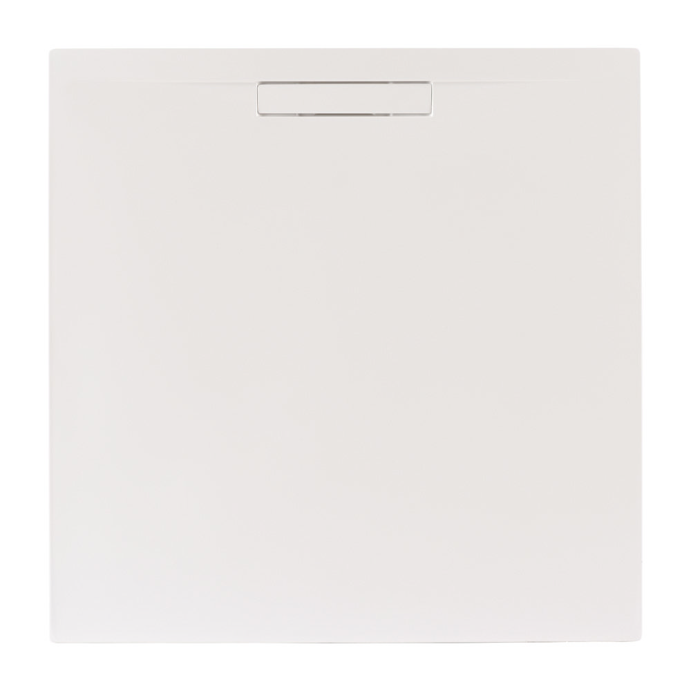 JT Evolved 25mm Square Shower Tray - Gloss White