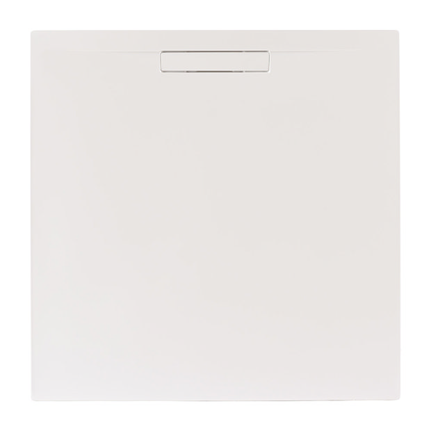JT Evolved 25mm Square Shower Tray - Gloss White