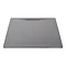 JT Evolved 25mm Square Shower Tray - Mistral Grey  additional Large Image