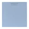 JT Evolved 25mm Square Shower Tray - Pastel Blue Large Image