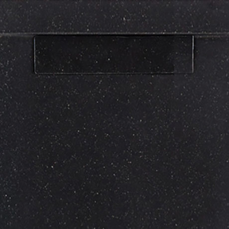 JT Evolved Shower Waste - Astro Black - EW016 Feature Large Image