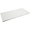 JT Natural - 1200 x 900mm Rectangular Shower Tray - White - S3708 Large Image