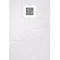 JT Softstone Shower Tray with Colour Matching Grill - White - Various Sizes Large Image
