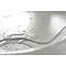 JT40 Fusion Offset Quadrant Anti-Slip Shower Tray with Waste - Right Hand - Various Size Options Pro