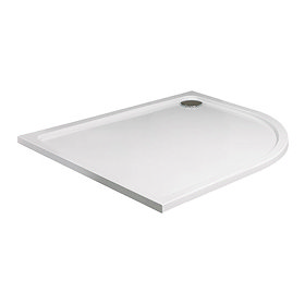 JT40 Fusion Quadrant Anti-Slip Shower Tray with Waste - Various Size Options Large Image