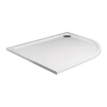 JT40 Fusion Quadrant Anti-Slip Shower Tray with Waste - Various Size Options Profile Large Image