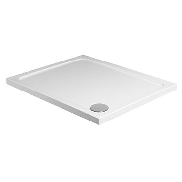JT40 Fusion Rectangular Anti-Slip Shower Tray with Waste - Various Size Options Profile Large Image