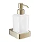 JTP Hix Brushed Brass Soap Dispenser Large Image