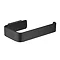 JTP Hix Matt Black Toilet Roll Holder Large Image