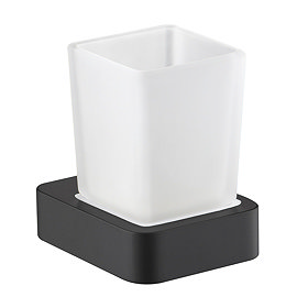 JTP Hix Matt Black Tumbler & Holder Large Image