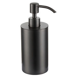 JTP VOS Brushed Black Freestanding Soap Dispenser Medium Image