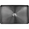 JTP Vos Brushed Black Rectangular Stainless Steel Counter Top Basin + Waste  Profile Large Image