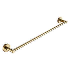 JTP Vos Brushed Brass 600mm Towel Rail Large Image