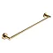 JTP Vos Brushed Brass 600mm Towel Rail Large Image